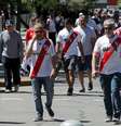 Torcedores do River Plate deixam estádio após adiamento de jogo com Boca Juniors
 25/11/2018     REUTERS/Alberto Raggio   Foto: Reuters