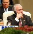 Presidente Micherl Temer durante cúpula de líderes do Brics em Johanesburgo 26/07/2018 REUTERS/Mike Hutchings  Foto: Reuters
