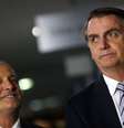 Bolsonaro e Onyx Lorenzoni em Brasília
 20/11/2018   REUTERS/Adriano Machado   Foto: Adriano Machado / Reuters