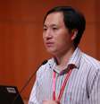 O cientista He Jiankui, responsável pelo experimento  Foto: Colaboração / Reuters