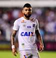 Gabigol em jogo pelo Santos durante partida contra o Flamengo, na décima quinta rodada do Campeonato Brasileiro 2018  Foto: FERNANDO DANTAS / Gazeta Press