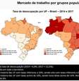 Taxa de desocupação no Brasil subiu de 6,9% para 12,5%  Foto: IBGE / BBC News Brasil