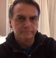Jair Bolsonaro fala com os participantes da Cúpula Conservadora das Américas via Skype  Foto: Cúpula Conservadora das Américas/ Reprodução / Estadão Conteúdo
