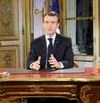 "Entendo que possa ter frustrado alguns com minhas propostas", disse Macron  Foto: DW / Deutsche Welle