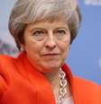Primeira ministra britânica Theresa May  Foto: Marcos Brindicci / Reuters