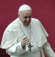 Papa Francisco durante audiência geral no Vaticano  Foto: ANSA / Ansa - Brasil