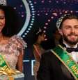Os novos Miss e Mister Brasil, Adryelhe e Gabriel  Foto: Divulgação