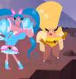Cena de 'Super Drags'  Foto: Reprodução de 'Super Drags' (2018) / Netflix / Estadão