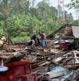 Número de mortos após o tsunami de sábado passa de 280  Foto: EPA / BBC News Brasil