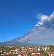 Vulcão Etna, na Itália, continua em atividade e é monitorado  Foto: ANSA / Ansa - Brasil