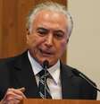 Presidente Michel Temer durante a cerimônia de comemoração dos 10 anos do Centro de Cardiologia do Hospital Sírio-Libanês  Foto: JALES VALQUER/ FRAMEPHOTO / Estadão Conteúdo