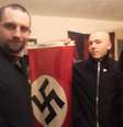 Darren Fletcher, Adam Thomas e Claudia Patatas eram membros do grupo abertamente racista e neonazista  Foto: BBC News Brasil