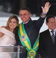 Michelle Bolsonaro fez discurso na Língua Brasileira de Sinais  Foto: Sergio Moraes / Reuters