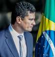 O novo ministro da Justiça e Segurança Pública, Sérgio Moro, durante cerimônia para receber a pasta de seu antecessor, Raul Jungmann, na manhã desta quarta-feira, 02, no Palácio do Planalto, em Brasília  Foto: GABRIELA BILó / Estadão Conteúdo