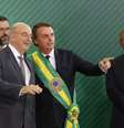 O presidente Jair Bolsonaro (PSL) empossa Osmar Terra como ministro da Cidadania  Foto: Dida Sampaio / Estadão