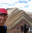 Após ficar viúvo, o australiano Chris Herrmann decidiu tirar um ano inteiro para viajar pelo mundo; a experiência virou um livro  Foto: Chris Herrmann/Arquivo pessoal / BBC News Brasil