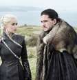 Emilia Clarke (Daenerys Targaryen) e Kit Harington (Jon Snow).  Foto: Helen Sloan/HBO/Divulgação / Estadão Conteúdo