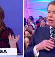 Maisa Silva e Silvio Santos no 'Programa Silvio Santos'.  Foto: Reprodução de 'Programa Silvio Santos' (2019) / SBT / Estadão Conteúdo