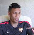 Guilherme Arana deve ser emprestado para um clube brasileiro  Foto: Reprodução/Sevilla Youtube / Estadão Conteúdo