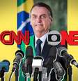 Canais de notícias têm o desafio de cobrir um governo mais afinado com as redes sociais do que com a TV  Foto: Fotomontagem: Blog Sala de TV 