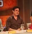 Caio Junqueira no Caldeirão do Huck  Foto: TV Globo / Leo Lemos / Divulgação