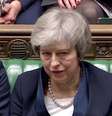 Premiê brittânica, Theresa May, no Parlamento 15/01/2019 Reuters TV via REUTERS  Foto: Reuters