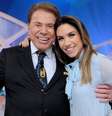 O apresentador Silvio Santos, dono do SBT, e a filha Patrícia Abravanel.    Foto: Lourival Ribeiro / SBT / Divulgação / Estadão