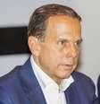 O governador João Doria Jr. durante reunião com o secretariado  Foto: ADRIANA SPACA/FRAMEPHOTO / Estadão Conteúdo