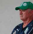 O técnico Luiz Felipe Scolari, do Palmeiras, em partida contra o Red Bull Brasil, válida pela 1ª rodada do Campeonato Paulista 2019, realizada no estádio Moisés Lucarelli, na cidade de Campinas, neste domingo (20)  Foto: MARCELLO ZAMBRANA/AGIF / Estadão
