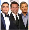 Christian Bale, Rami Malek, Bradley Cooper, Viggo Mortensen e Willem Dafoe estão na disputa de melhor ator  Foto: Reuters