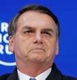 Bolsonaro durante discurso debate do Fórum Econômico Mundial de 2019  Foto: Arnd Wiegmann / Reuters