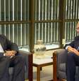 O embaixador da Alemanha no Brasil, Georg Witschel, durante encontro com o presidente em exercício, Hamilton Mourão  Foto: Romero Cunha / VPR