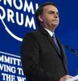 Discurso de Bolsonaro em Davos durou apenas oito minutos e foi seguido por sete minutos de perguntas e respostas  Foto: DW / Deutsche Welle