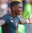  O colombiano Yone González, jogador do Fluminense, comemora seu gol durante partida contra a Portuguesa-RJ  Foto:  Ide Gomes/FramePhoto / Gazeta Press