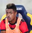 Bruno Henrique, do Flamengo, no banco de reservas na partida contra o Boavista, válida pela quarta rodada da Taça Guanabara, no estádio do Maracanã, no Rio de Janeiro  Foto: ANDRé MELO ANDRADE/AM PRESS & IMAGES / Estadão