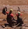 Área da Pousada Nova Estância, onde bombeiros, soldados do Exército e voluntários realizam trabalhos de buscas e resgate em Brumadinho  Foto: Lincon Zarbietti / O Tempo / Futura Press