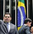 Davi Alcolumbre (DEM-AP) foi eleito numa eleição conturbada  Foto: Agência Senado / BBC News Brasil