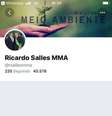 Salles tem bloqueado ONGs ambientais e pessoas ligadas a essas instituições em sua conta do Twitter  Foto: Reprodução / Estadão Conteúdo