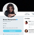Bruna Marquezine  Foto: Twitter, Bruna Marquezine / PurePeople