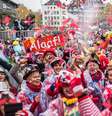 Foliões no célebre Carnaval de Colônia, no oeste da Alemanha  Foto: DW / Deutsche Welle