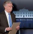John Bolton durante entrevista coletiva na Casa Branca
28/01/2019 REUTERS/Jim Young  Foto: Reuters