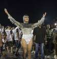 Sabrina Sato, rainha de bateria da escola de samba Gaviões da Fiel durante ensaio técnico para o Carnaval 2019, no Sambódromo do Anhembi em São Paulo (SP), neste sábado (09).  Foto: Paulo Lopes / Futura Press