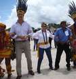 Tereza Cristina e Ricardo Salles visitam aldeia de Índios Hiriti-Pareci, em Campo Novo-MT  Foto: Noaldo Santos / MAPA
