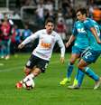 Fagner, do Corinthians, durante a partida contra o Racing, da Argentina, válida pela 1ª fase da Copa Sul-Americana 2019, realizada na Arena Corinthians, zona leste de São Paulo  Foto:  MARIVALDO OLIVEIRA/CÓDIGO19 / Estadão Conteúdo