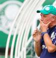 Felipão durante o treino do Palmeiras realizado na Academia de Futebol do clube em São Paulo (SP)  Foto: JALES VALQUER/FRAMEPHOTO / Estadão Conteúdo