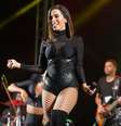 Anitta durante show em Bragança Paulista, em São Paulo  Foto: Fagner Alves/CDG / Estadão Conteúdo