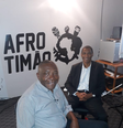 Apresentador Wagner Prado (à esquerda) com o primeiro entrevistado Raul Nascimento, mestre em Contabilidade pela PUC - SP  Foto: Paradinha Esportiva