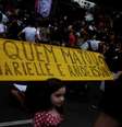 Protesto contra o assassinato de Marielle Franco, São Paulo, 14/04/2018. REUTERS/Nacho Doce  Foto: Reuters