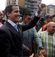 Guaidó vai à fronteira permitir entrada de ajuda humanitária  Foto: EPA / Ansa - Brasil