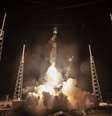 Lançamento da SpaceX em Cabo Canaveral, nos EUA  Foto: EPA / Ansa - Brasil